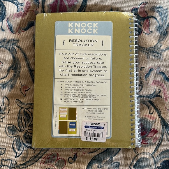 NWT Knock Knock Resolution Tracking System - Picture 2 of 6